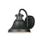 Designers Fountain Bayport 7.75in Bronze Dark Sky 1-Light Outdoor Line Voltage Wall Sconce, Bulb Not Included 31311-BZ - alternate 1